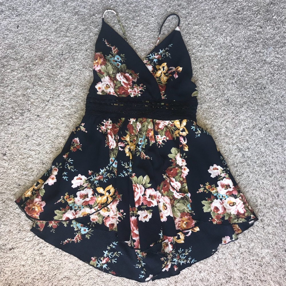 Floral romper